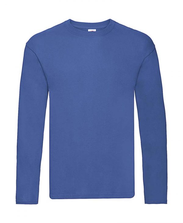 Original Long Sleeve T Kleur Royal Blue