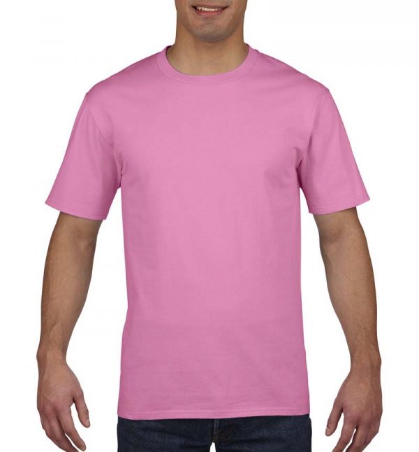 Premium Cotton Adult T Shirt Kleur Azalea