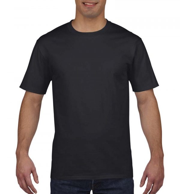 Premium Cotton Adult T Shirt Kleur Black