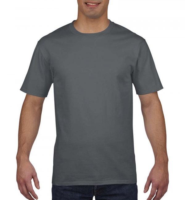 Premium Cotton Adult T Shirt Kleur Charcoal