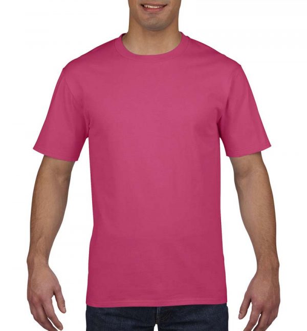 Premium Cotton Adult T Shirt Kleur Heliconia