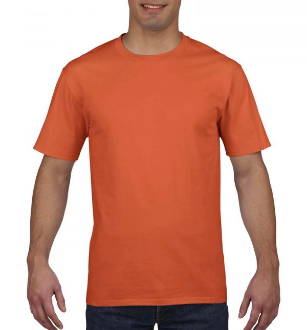 Premium Cotton Adult T Shirt Kleur Orange
