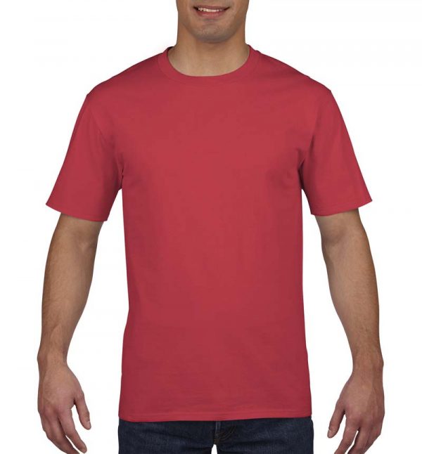 Premium Cotton Adult T Shirt Kleur Red