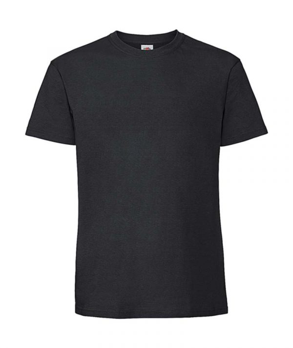 Ringspun Premium T Kleur Black