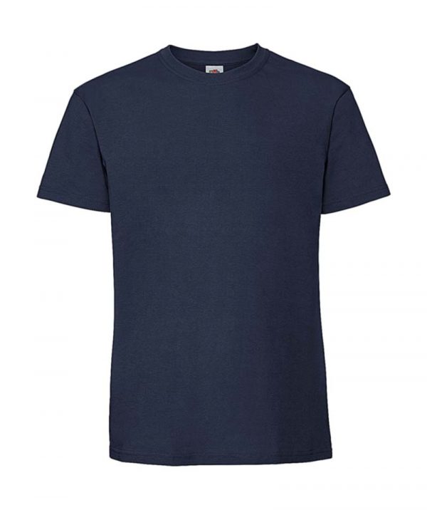 Ringspun Premium T Kleur Deep Navy