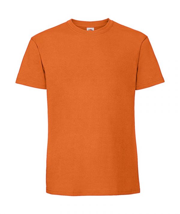 Ringspun Premium T Kleur Orange