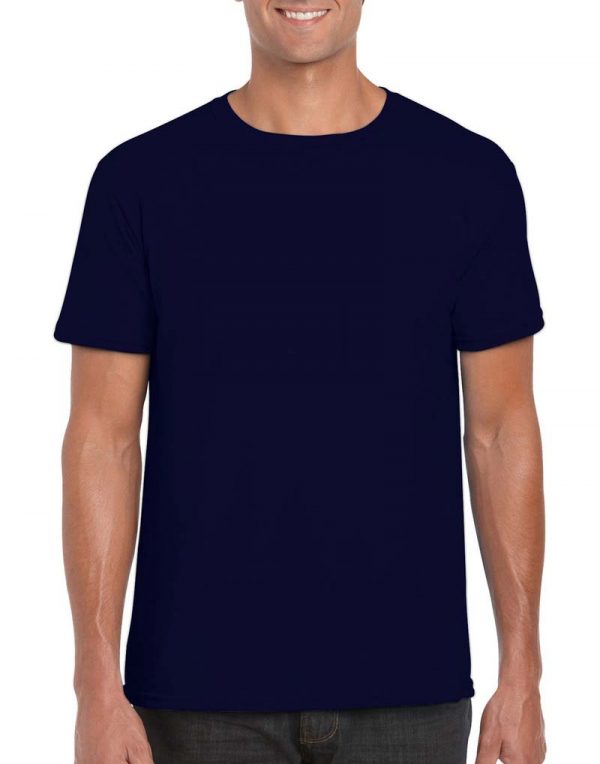 Softstyle Adult EZ Print T Shirt Kleur Navy