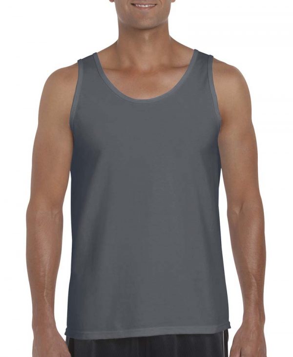 Softstyle Adult Tank Top Kleur Charcoal