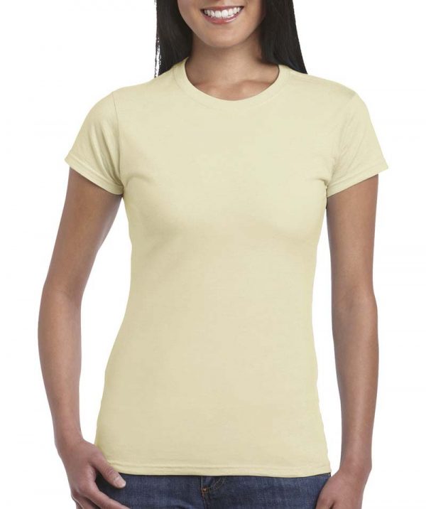 Softstyle Ladies T Shirt Kleur Sand
