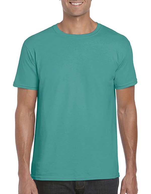 Softstyle Ring Spun T Shirt Kleur Jade Dome