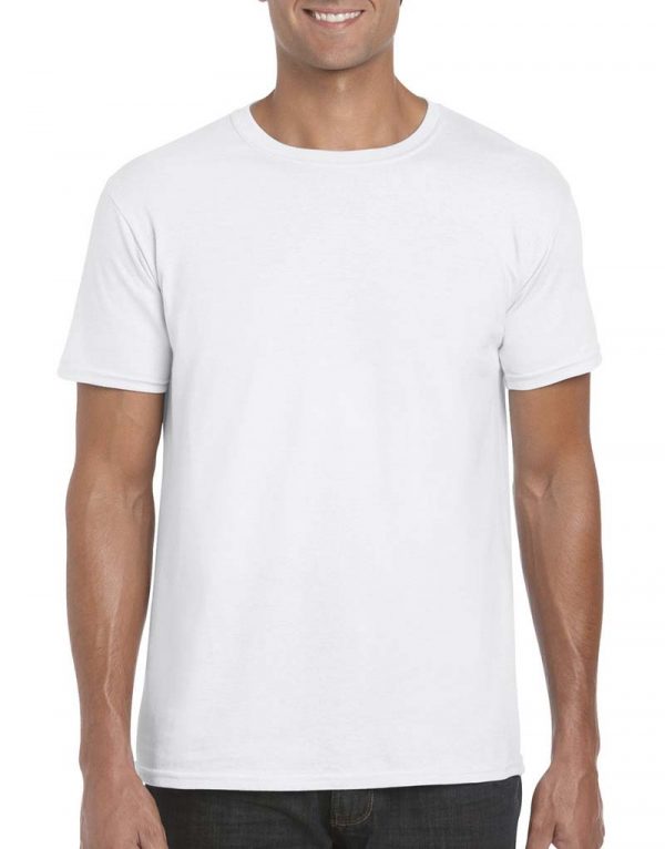 Softstyle Ring Spun T Shirt Kleur White