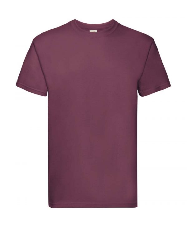 Super Premium T Shirt Kleur Burgundy