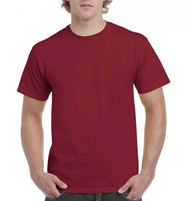 Ultra Cotton Adult T Shirt Kleur Cardinal Red