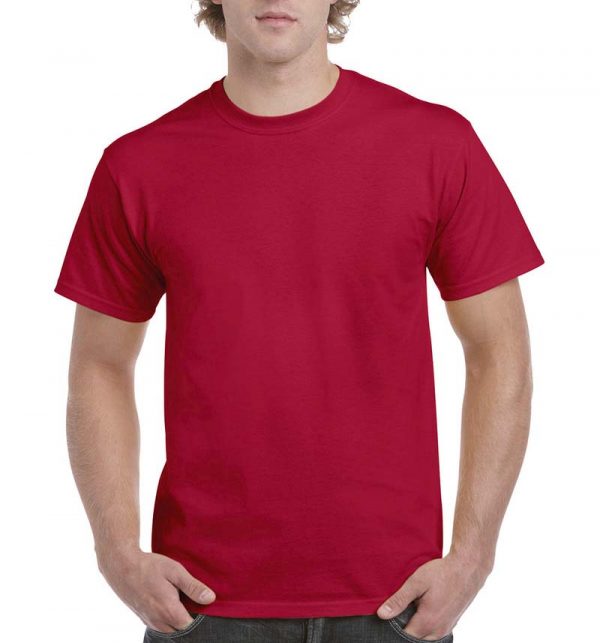 Ultra Cotton Adult T Shirt Kleur Cherry Red