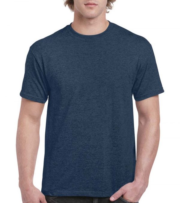 Ultra Cotton Adult T Shirt Kleur Heather Navy