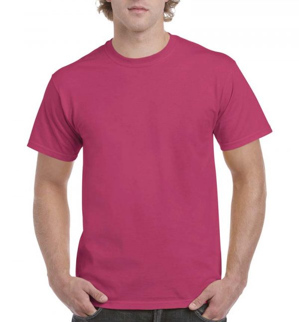 Ultra Cotton Adult T Shirt Kleur Heliconia