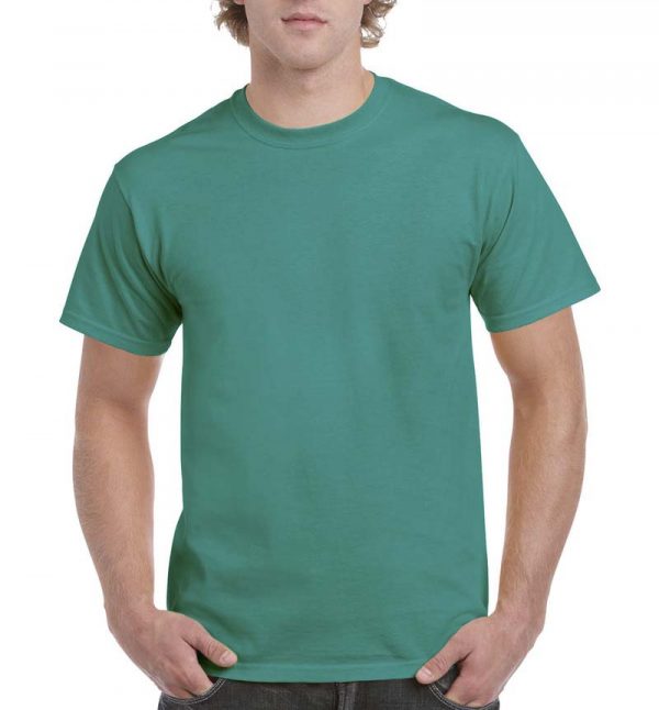 Ultra Cotton Adult T Shirt Kleur Jade Dome