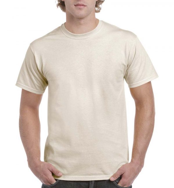 Ultra Cotton Adult T Shirt Kleur Natural