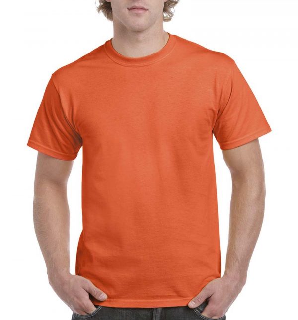 Ultra Cotton Adult T Shirt Kleur Orange