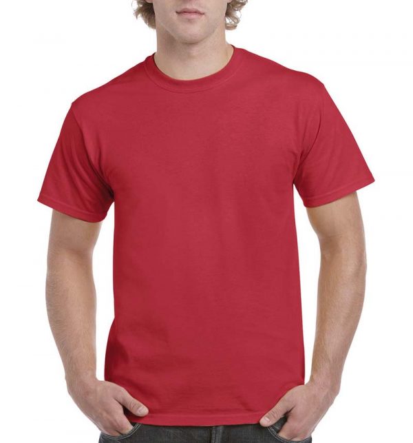 Ultra Cotton Adult T Shirt Kleur Red