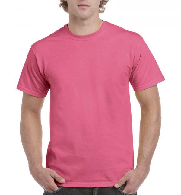 Ultra Cotton Adult T Shirt Kleur Safety Pink