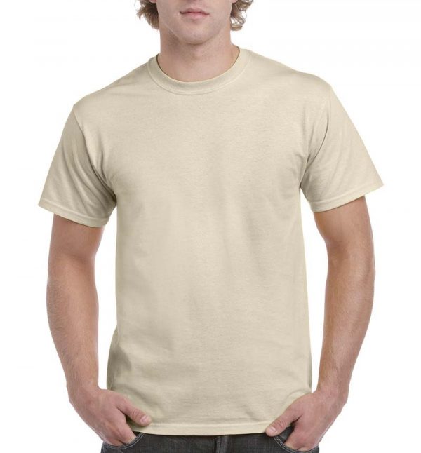 Ultra Cotton Adult T Shirt Kleur Sand