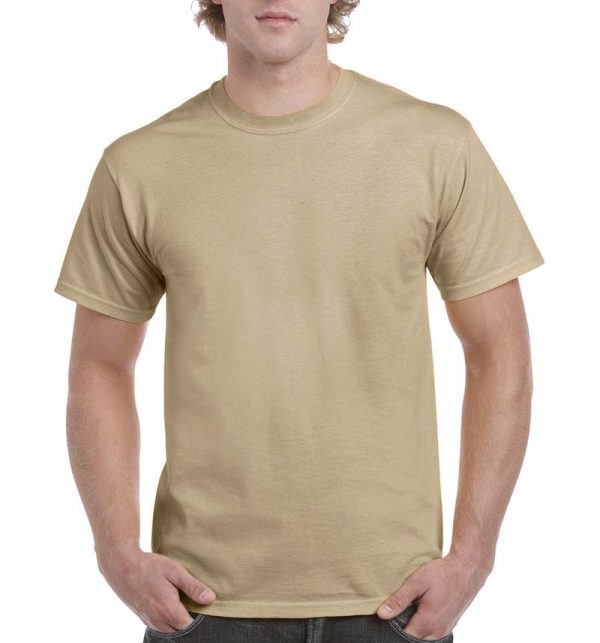 Ultra Cotton Adult T Shirt Kleur Tan