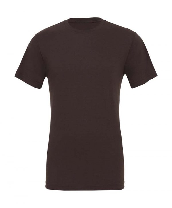 Unisex Jersey Short Sleeve Tee Kleur Brown