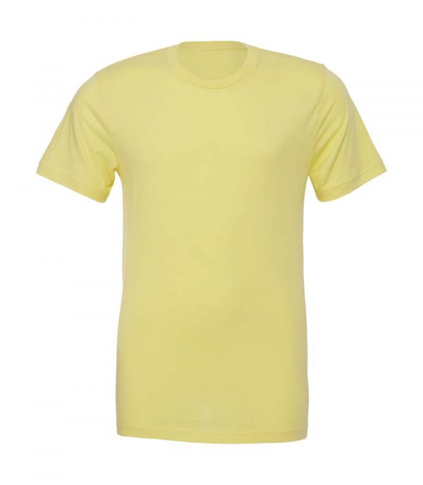 Unisex Jersey Short Sleeve Tee Kleur Yellow