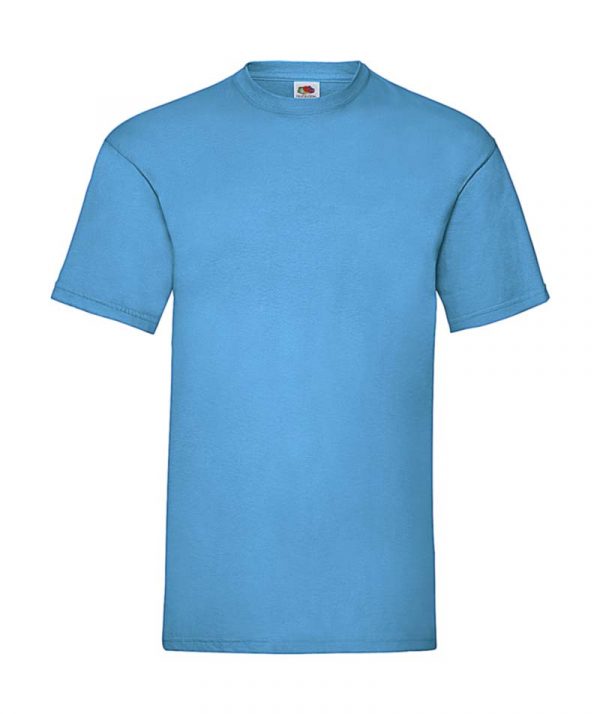 Valueweight T Shirt Kleur Azure Blue