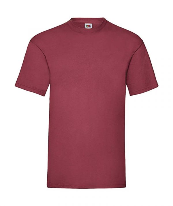 Valueweight T Shirt Kleur Brick Red