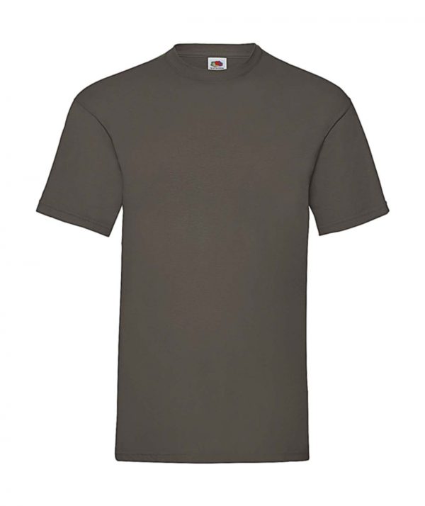 Valueweight T Shirt Kleur Chocolate