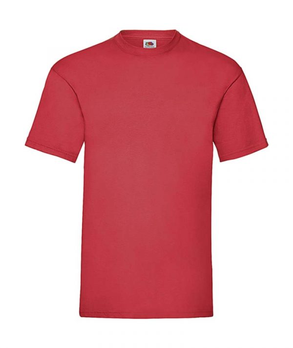 Valueweight T Shirt Kleur Red