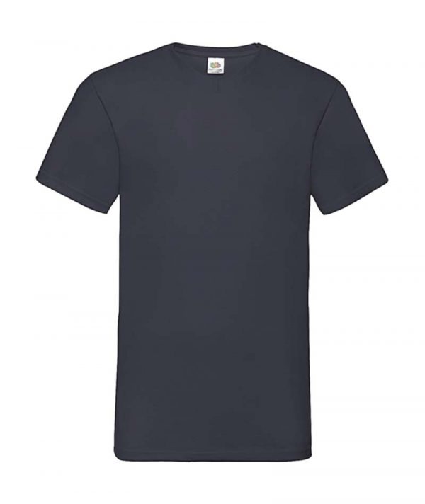 Valueweight V Neck T Shirt Kleur Deep Navy