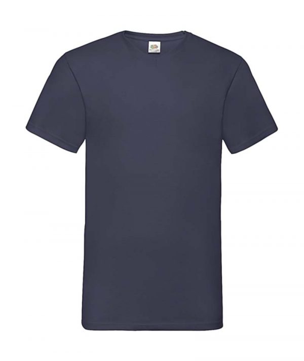 Valueweight V Neck T Shirt Kleur Navy