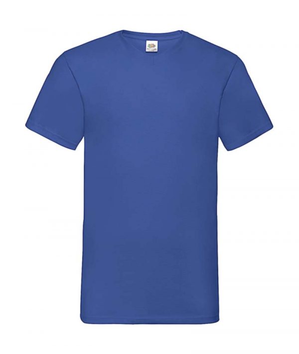 Valueweight V Neck T Shirt Kleur Royal