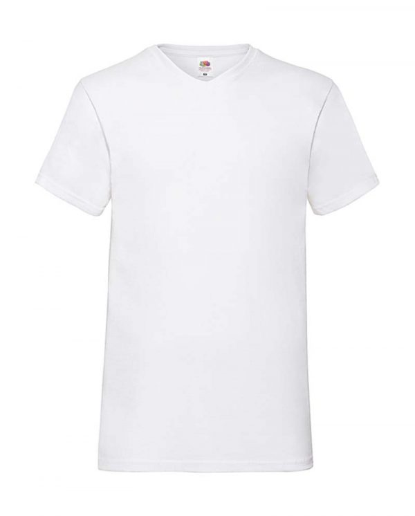 Valueweight V Neck T Shirt Kleur White