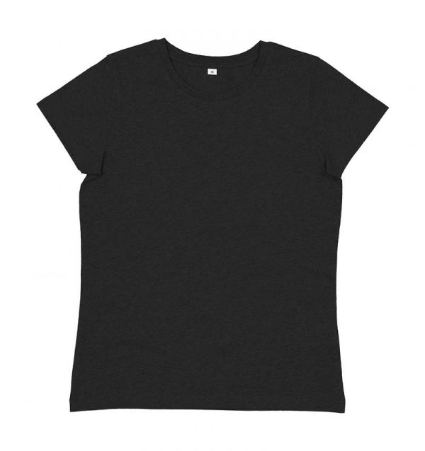 Womens Essential Organic T Kleur Black