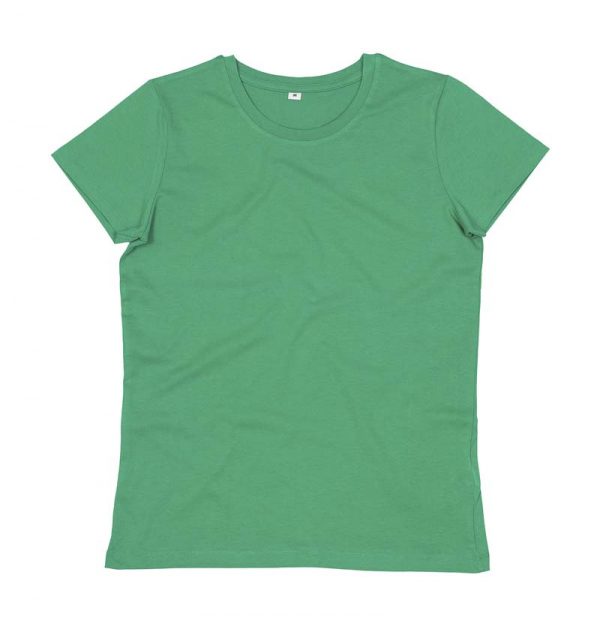 Womens Essential Organic T Kleur Kelly Green