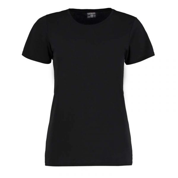 Womens Fashion Fit Superwash 60º Tee Kleur Black