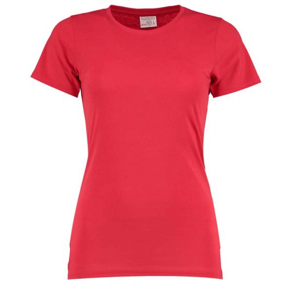 Womens Fashion Fit Superwash 60º Tee Kleur Red