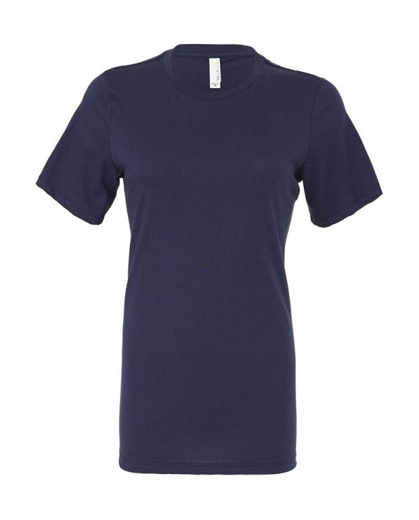 Womens Relaxed Jersey Short Sleeve Tee Kleur Navy