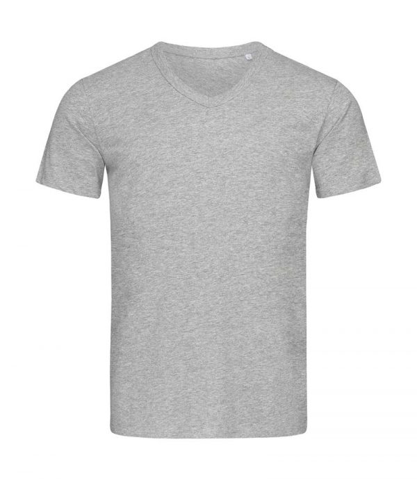 Ben V neck Kleur Grey Heather