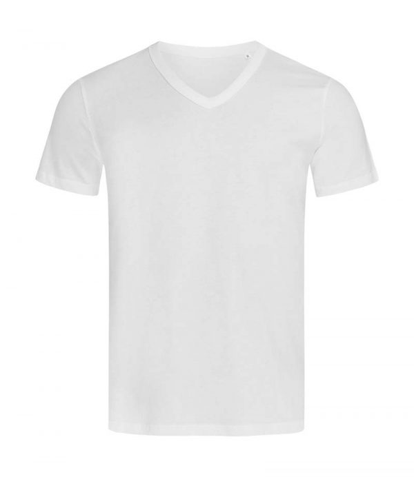 Ben V neck Kleur White