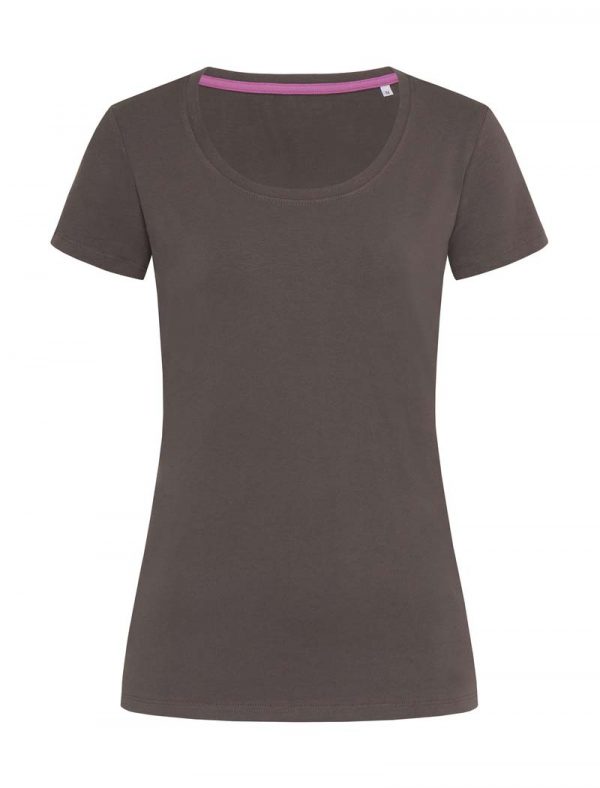 Claire Crew Neck Kleur Dark Chocolate