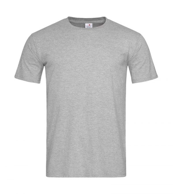 Classic T Fitted 190 Kleur Grey Heather