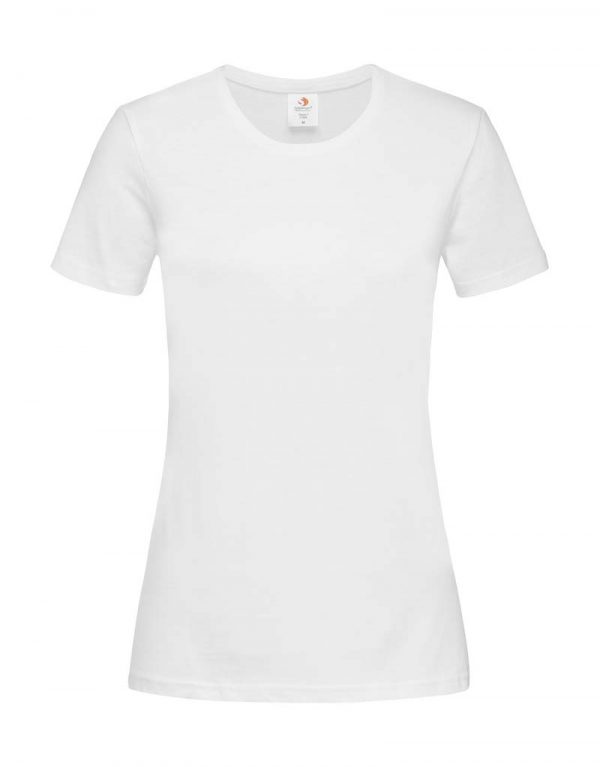 Classic T Fitted Women Kleur White