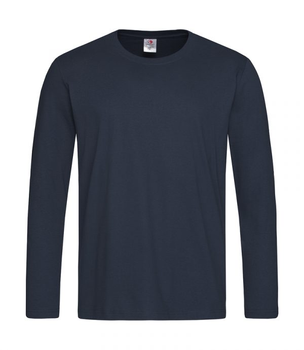 Classic T Long Sleeve Kleur Blue Midnight