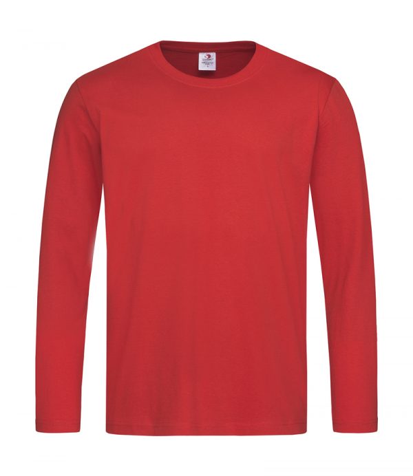 Classic T Long Sleeve Scarlet Red