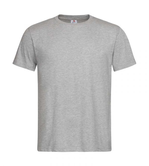 Classic T Organic Unisex Crew Neck Kleur Grey Heather